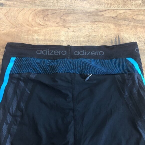 𝅺adidas adizero Comp 3/4 Running Tights - Picture 4 of 7